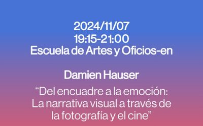 Charla a cargo de director de cine Damien Hauser